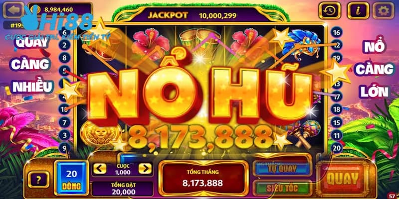 Những tính năng nổi bật trong game slot nổ hũ