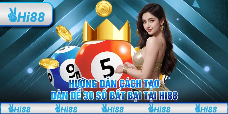 Hướng dẫn cách tạo dàn đề 30 số bất bại tại hi88