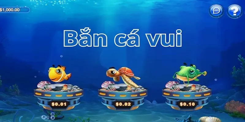 Hệ thống thưởng đa dạng, có giá trị cao là điểm thu hút của Bắn Cá Vui Vẻ