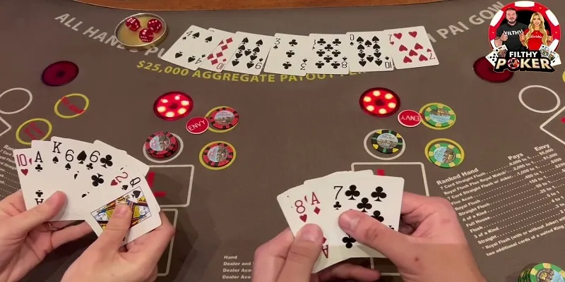 Bí kíp cược Pai Gow Poker