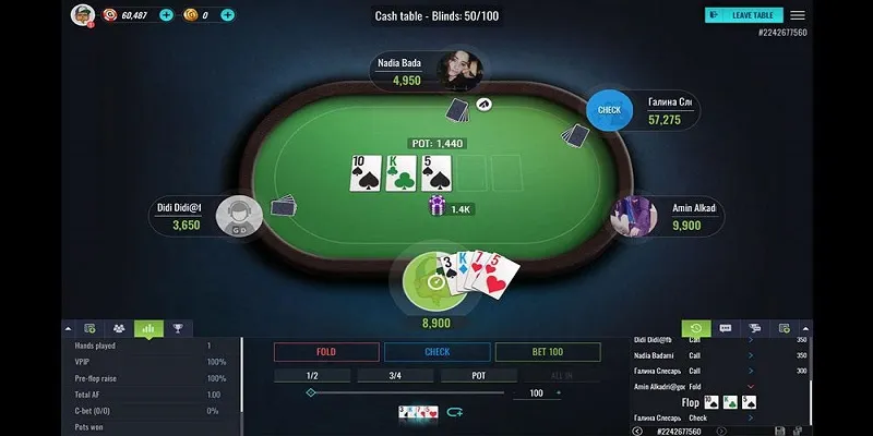 Cách thắng Poker Omaha qua từng vòng cược
