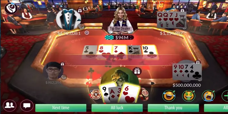Bí kíp chơi Poker Omaha