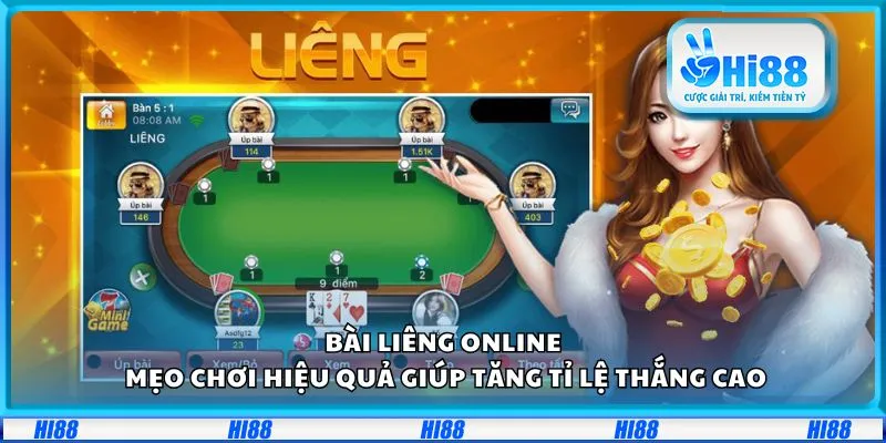 Bài liêng online: Mẹo chơi hiệu quả giúp tăng tỉ lệ thắng cao