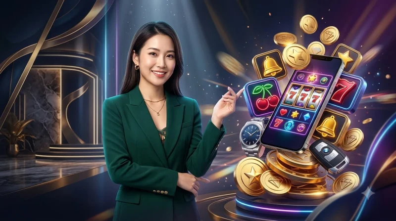 Sảnh game slot Hi88 với giao diện hiện đại và chuyên nghiệp
